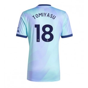 Arsenal Takehiro Tomiyasu #18 Rezervni Dres 2024-25 Kratak Rukavima